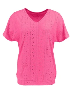 6884 Bella broderie stretch