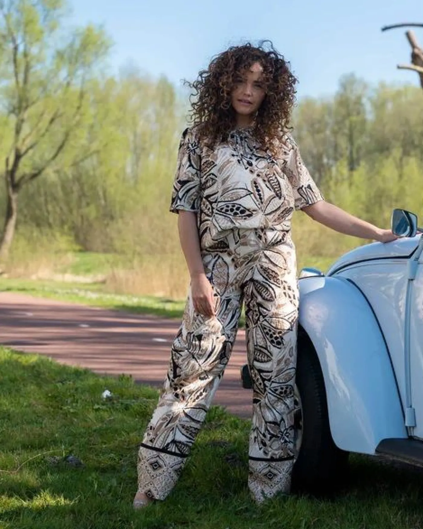 7386 Blouson lexi begonia