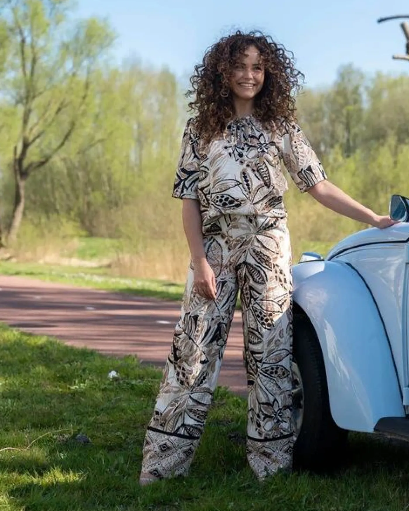 7386 Blouson lexi begonia