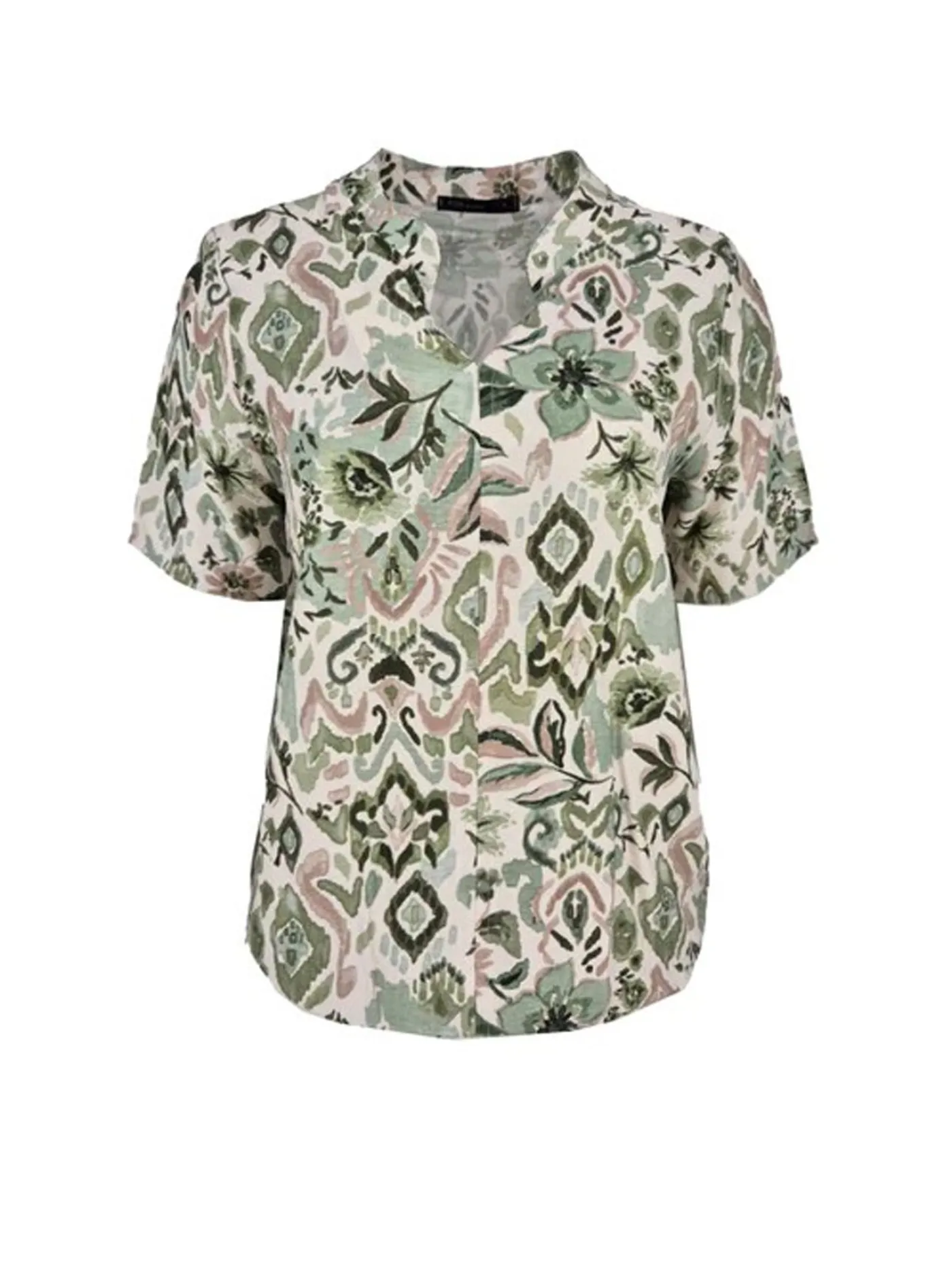 7359 Top Doortje bloem ikat