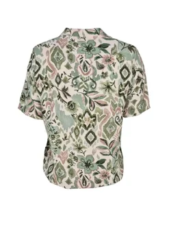 7359 Top Doortje bloem ikat