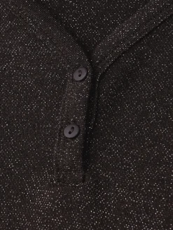 A324180 basic shiny shirt w.button