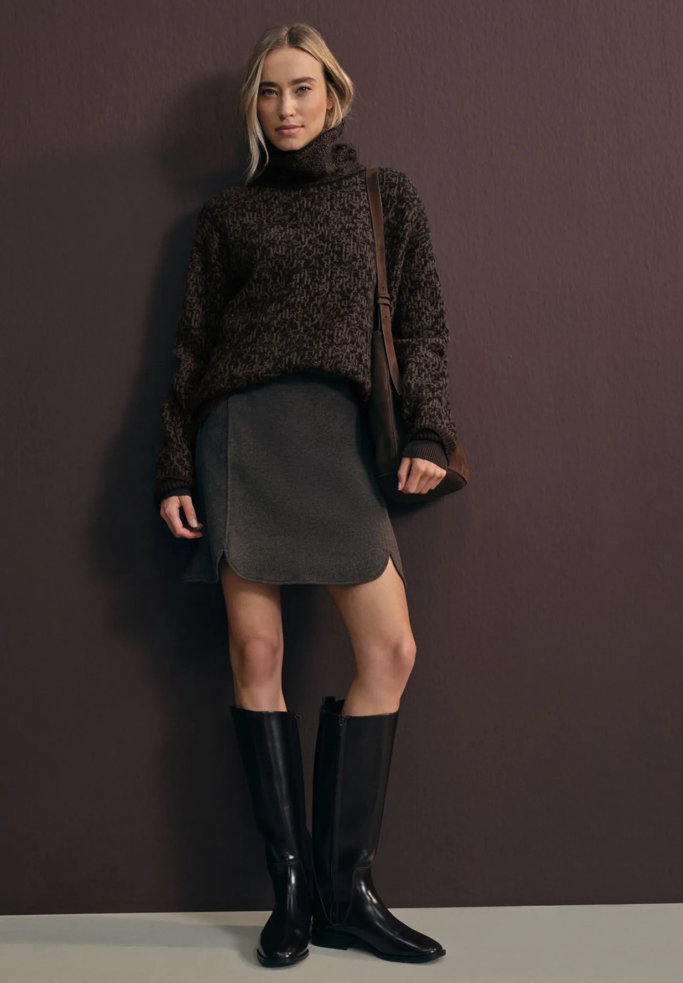 A303558 cosy bi-colored Sweater