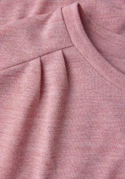 A323326 linen look shirt w.pleats a