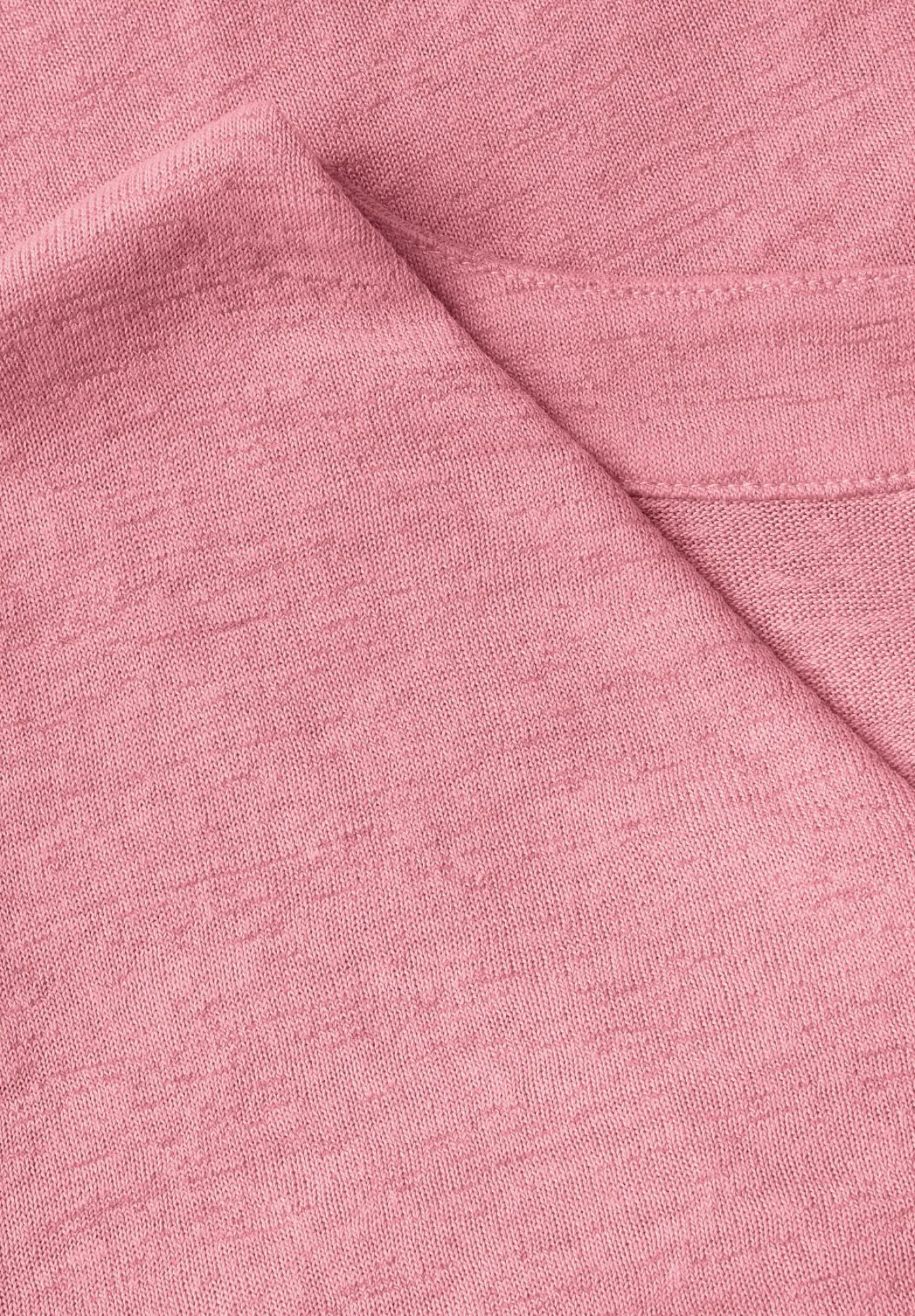 A323335 linen look v-neck shirt