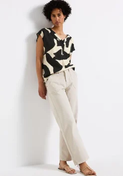 A345739 LTD QR Blouse Top w button