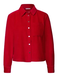 A346059 LTD QR Courduroy shirtcolla