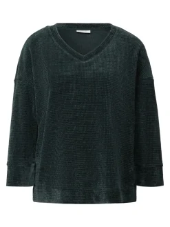 A324011 LTD QR cozy v-neck shirt