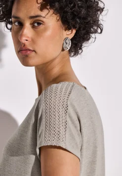 A323146 LTD QR linen look shirt w.l