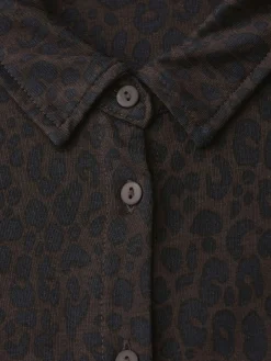 A324186 LTD QR printed jersey blous