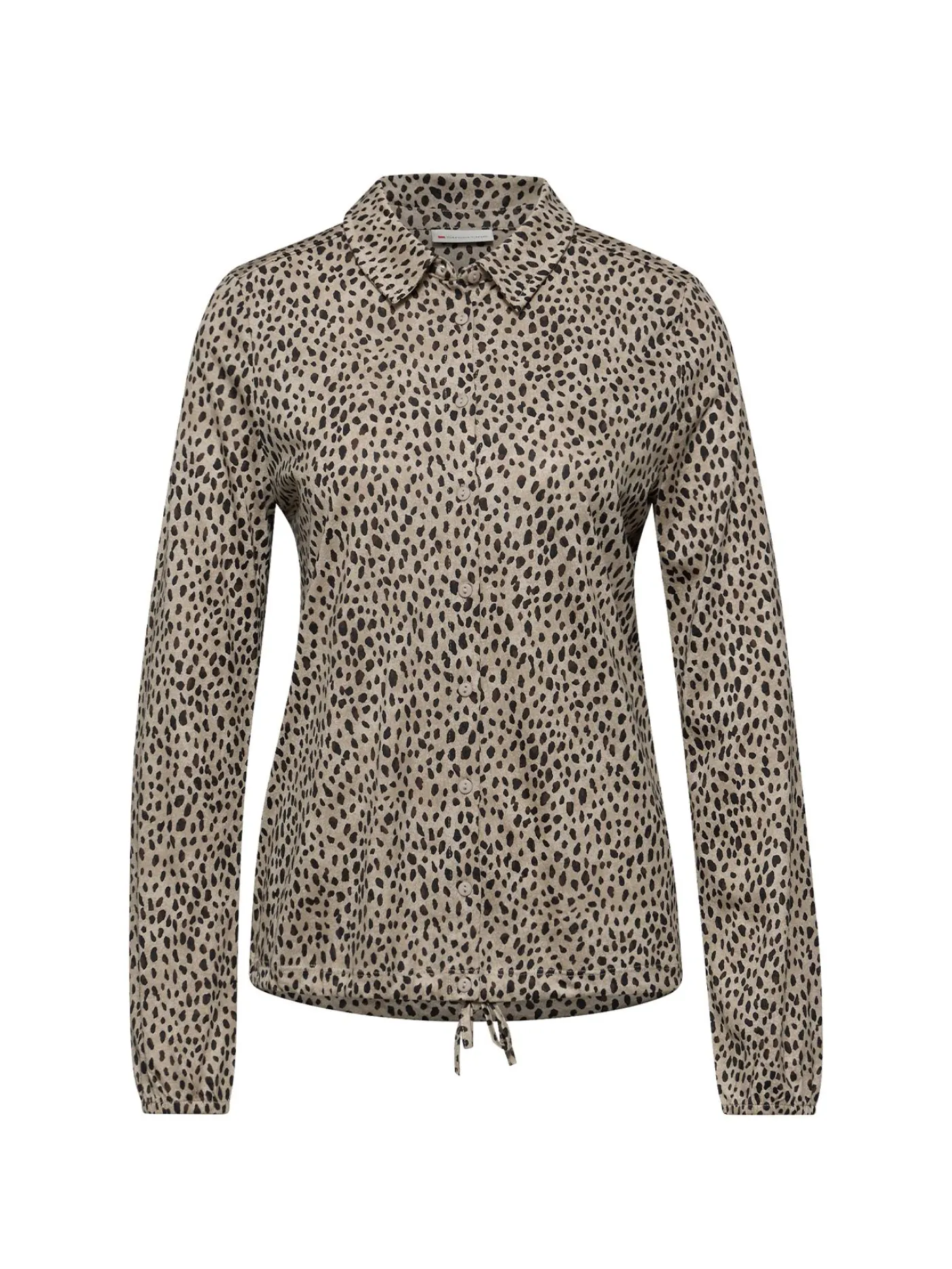 A324186 LTD QR printed jersey blous