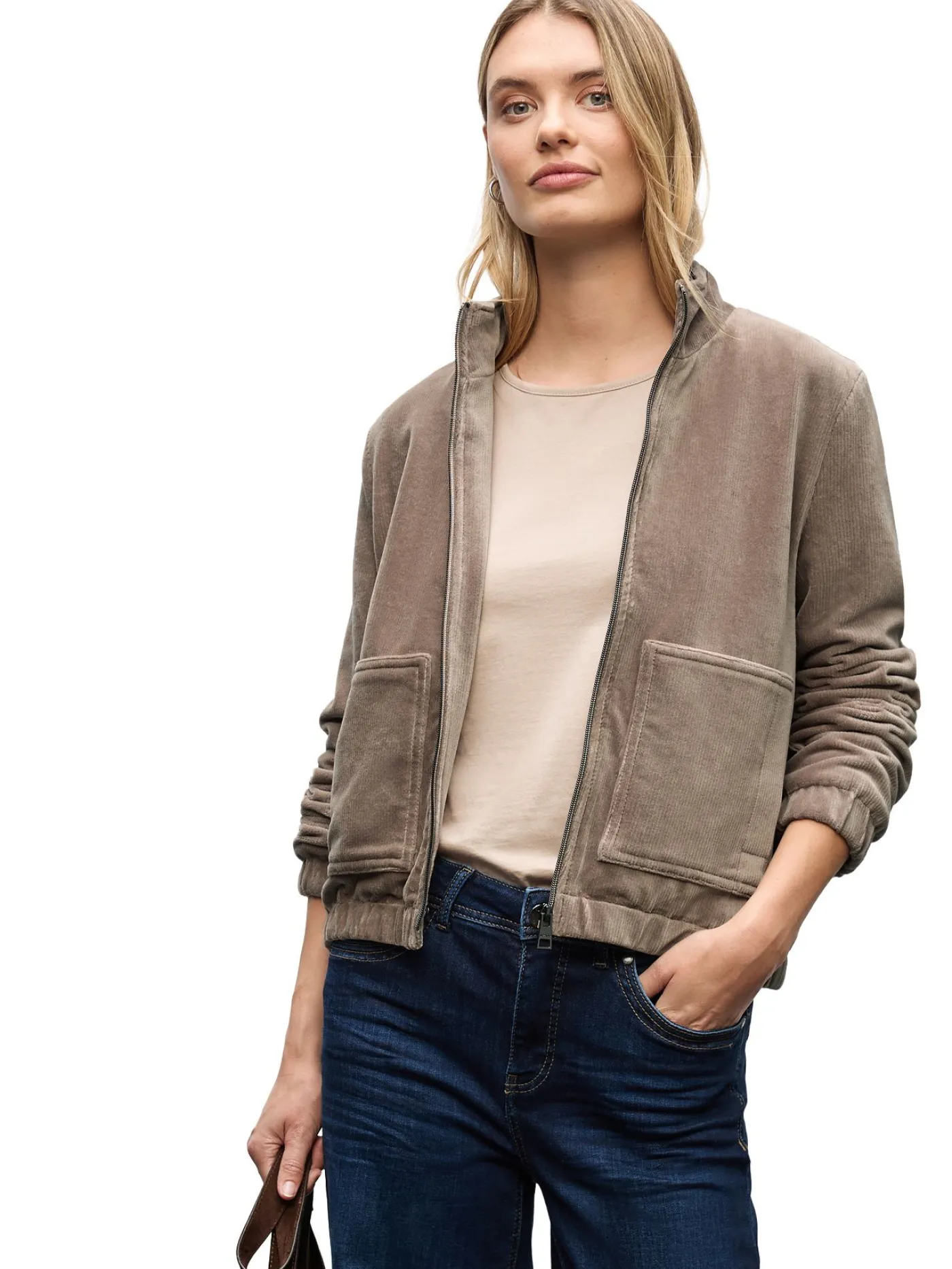 A212800 P_LTD QR Zip Jacket Corduro