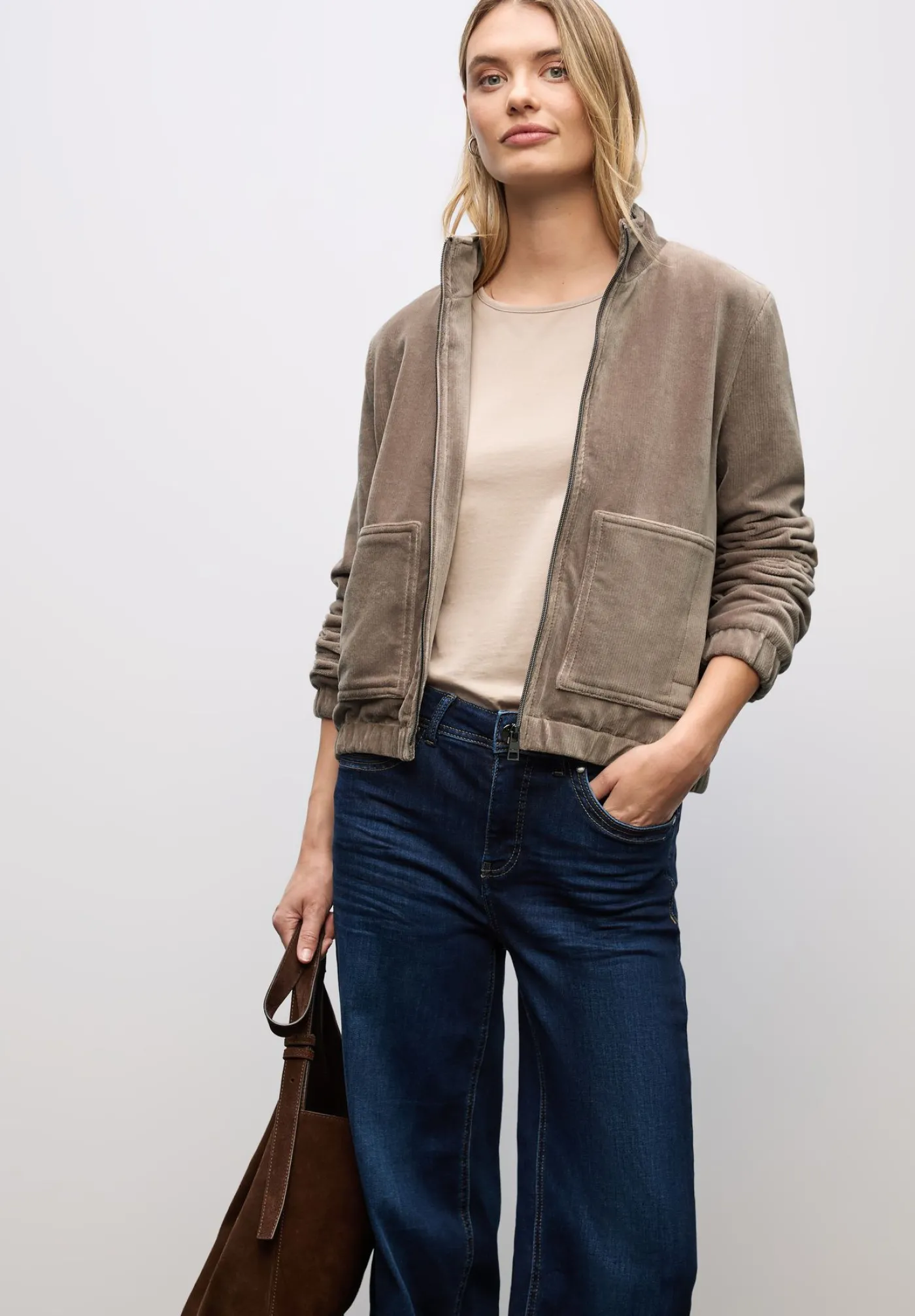 A212800 P_LTD QR Zip Jacket Corduro