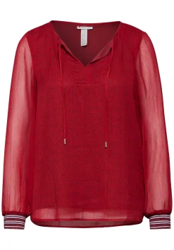 A345118 Printed chiffon tunic blous