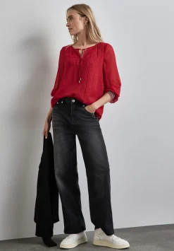 A345118 Printed chiffon tunic blous