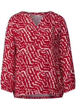 A323169 printed mat-mix shirt w.but