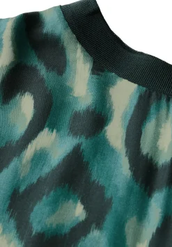 A322964 printed mat-mix shirt w.rib