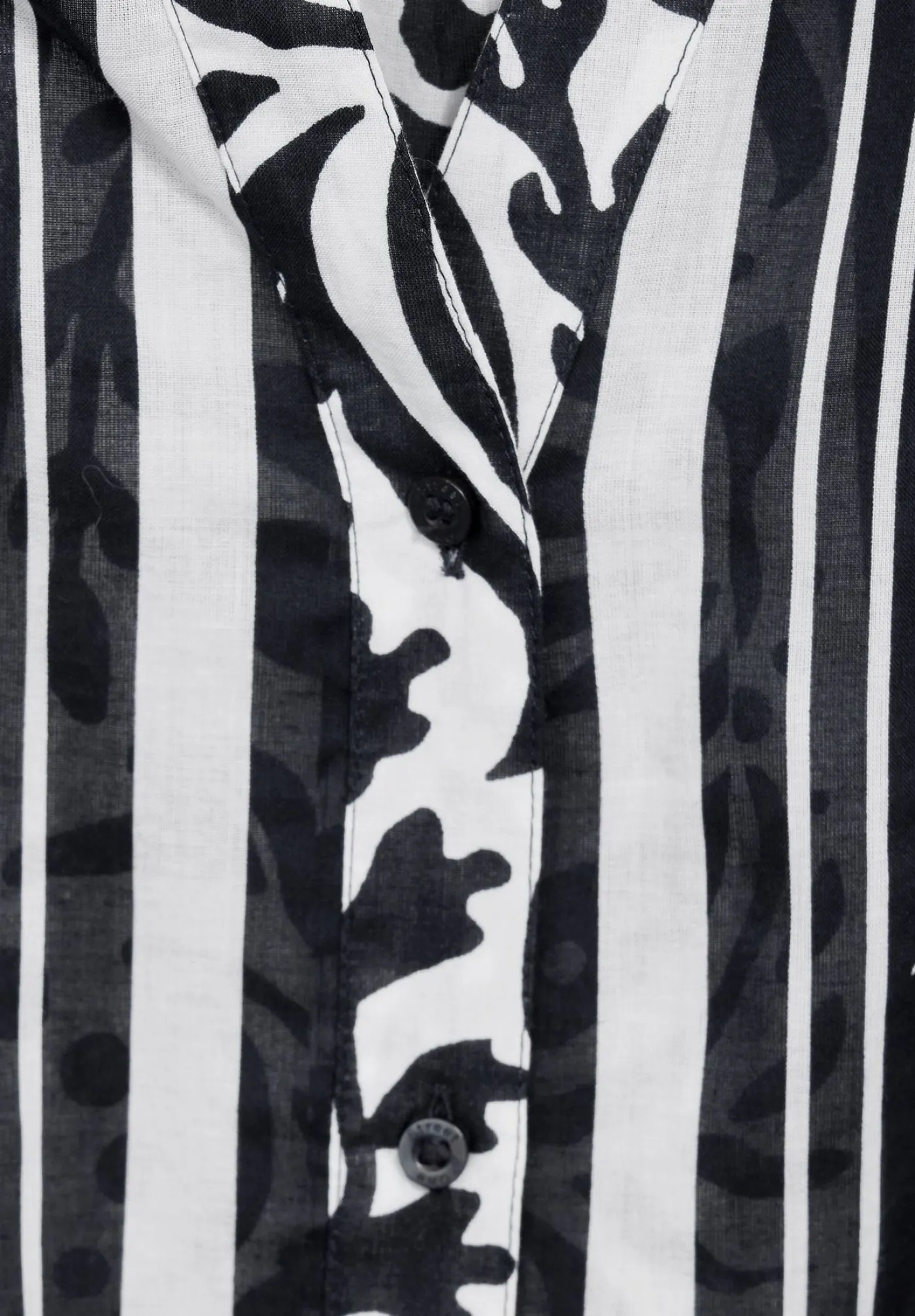 A344579 Printed splitneckblouse w g