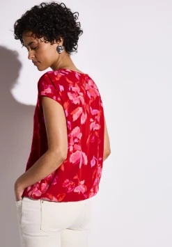 A345629 Roundneck blouse w dropped