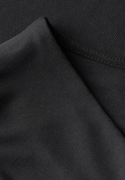 A323329 silk look structure v-neck