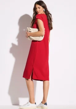 A144444 sleevless Rib Dress_solid