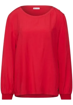 A345131 Solid blouse w pressbuttons