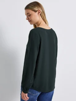 A346046 Splitneck tunic blouse UNI