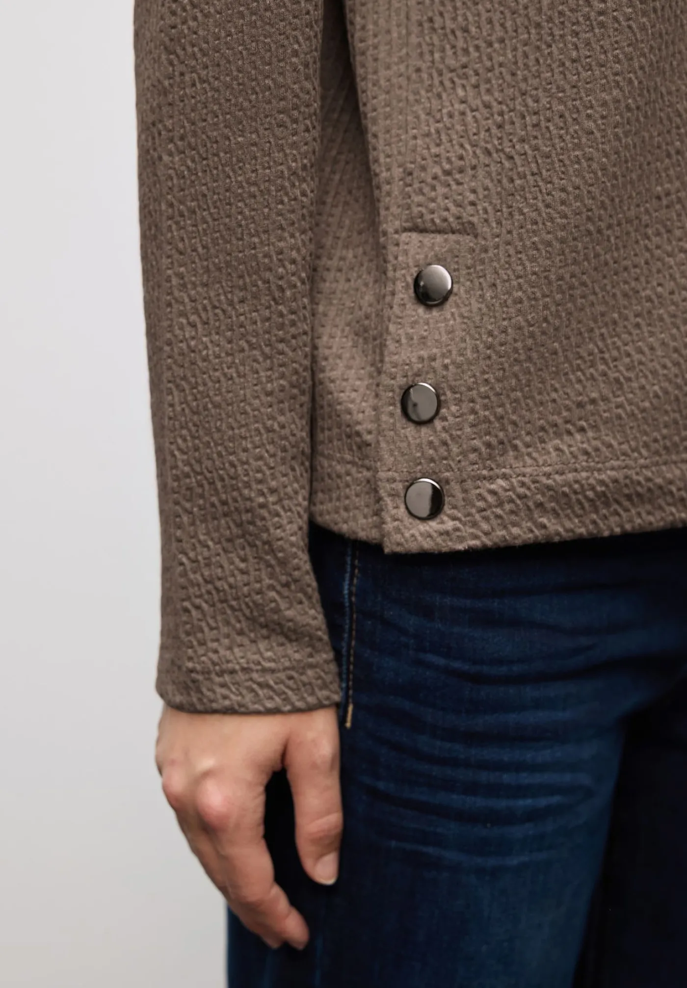 A324019 structure shirt w.buttons a