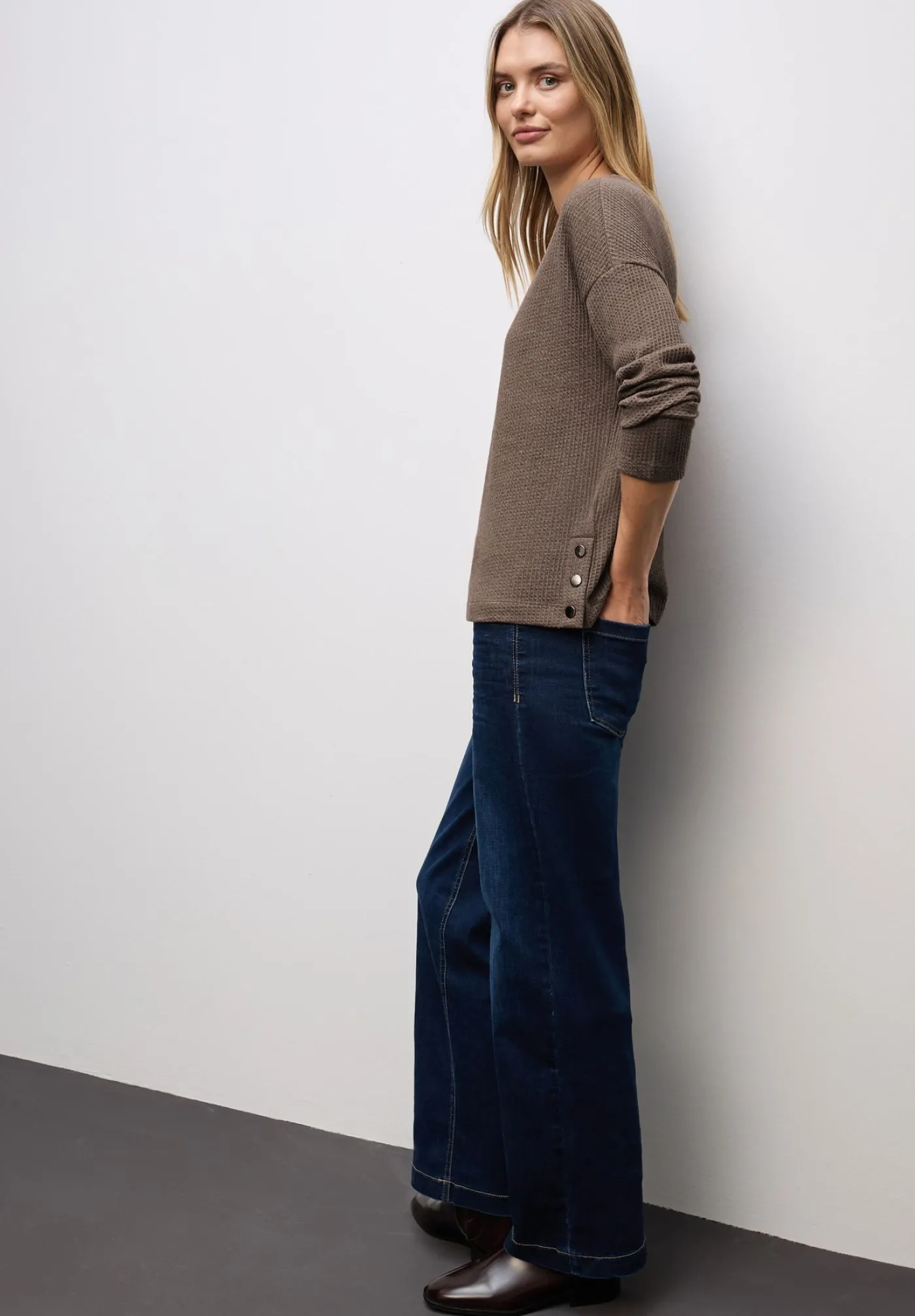 A324019 structure shirt w.buttons a