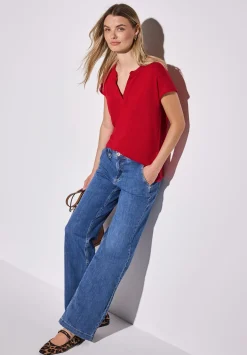 A323142 summer knit look shirt