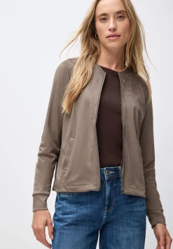 A324029 velour jacket w.pockets