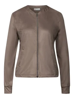 A324029 velour jacket w.pockets