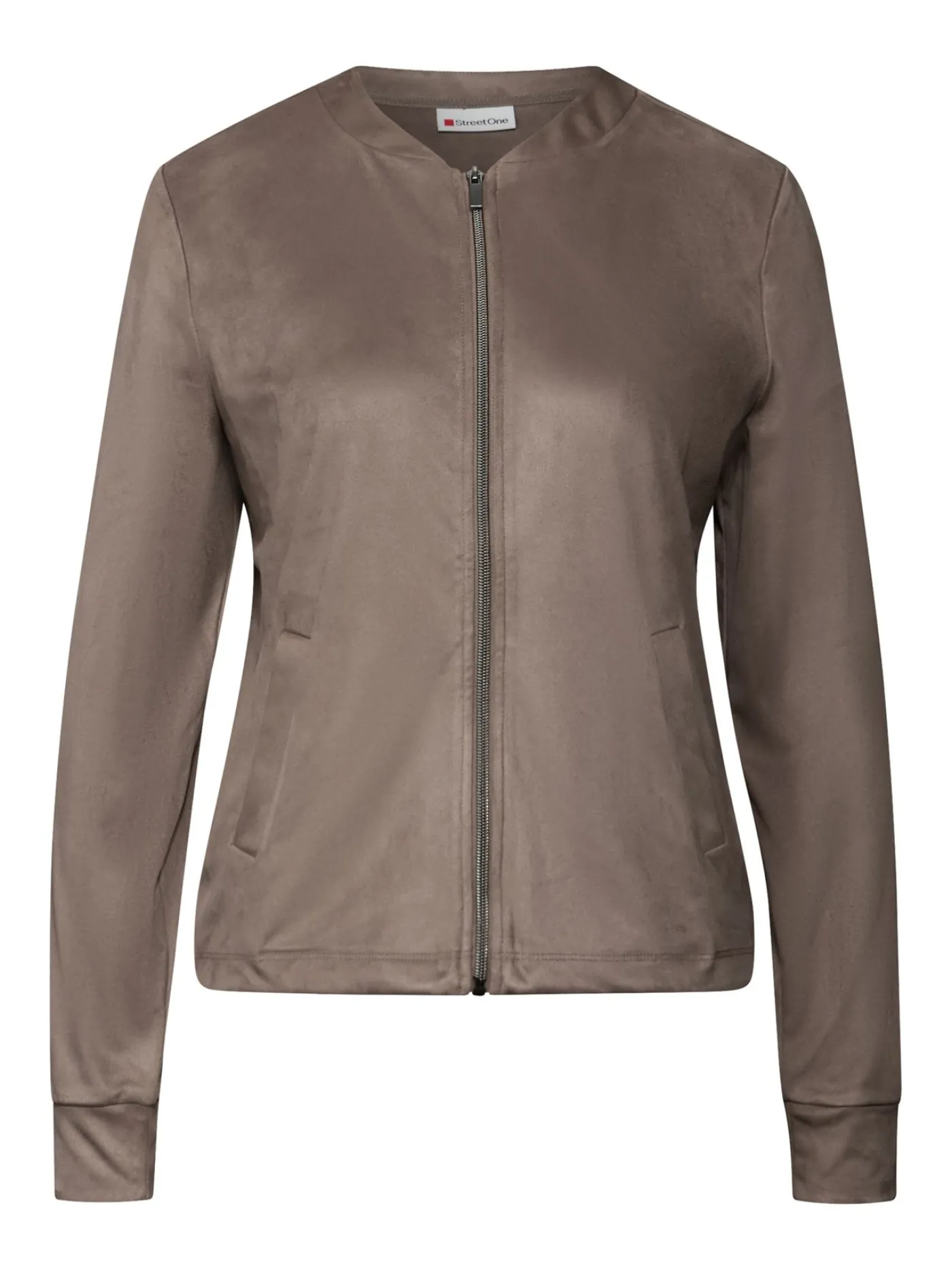 A324029 velour jacket w.pockets