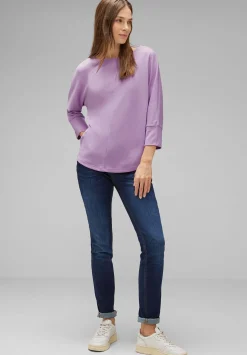 Basic knit look shirt