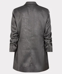 Blazer shimmer crinkle