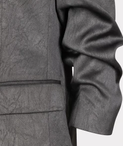 Blazer shimmer crinkle