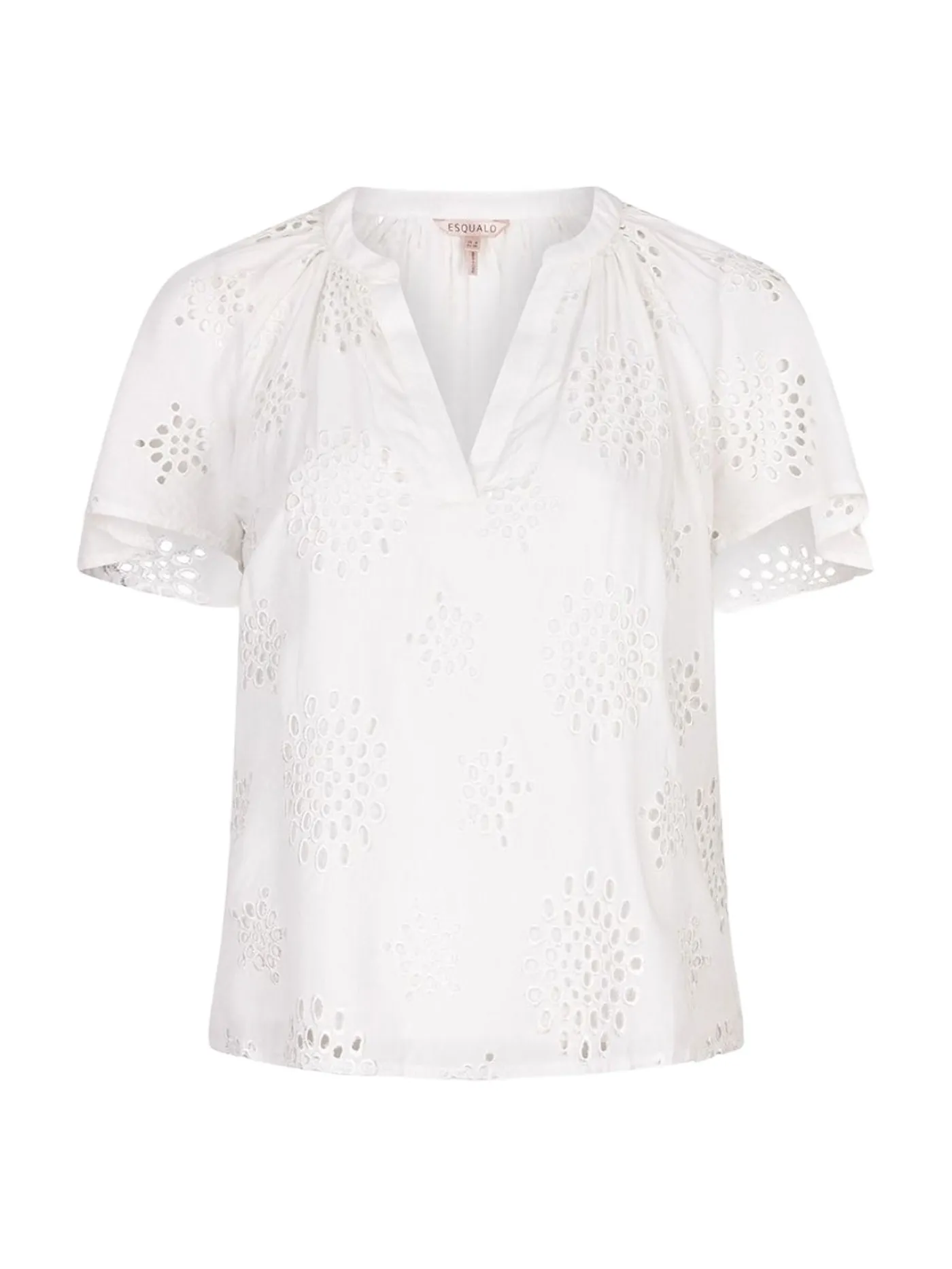 Blouse allover embroidery