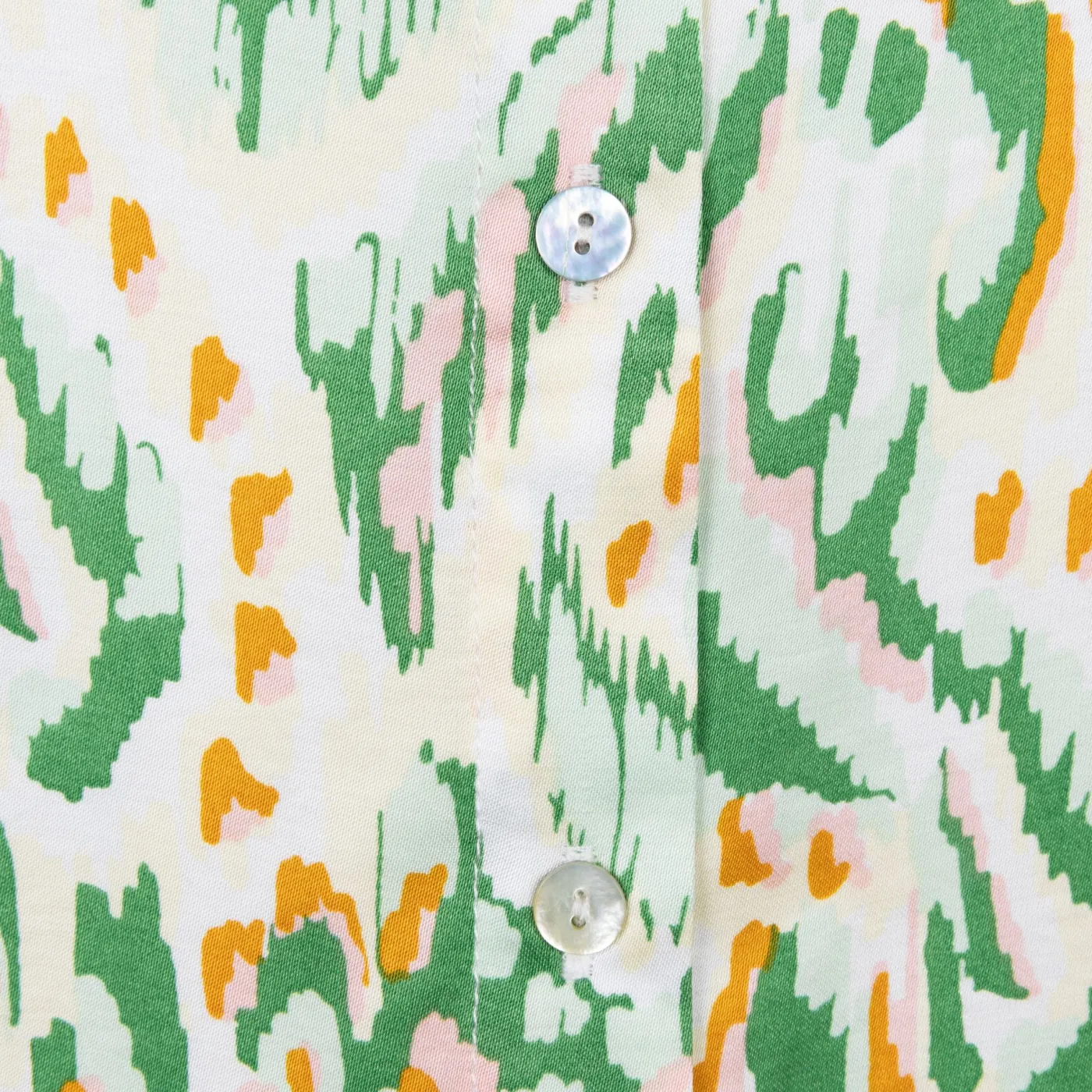 Blouse basic Pastel Ethnic print