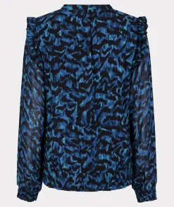 Blouse smock wild celebration 999 - 999 print