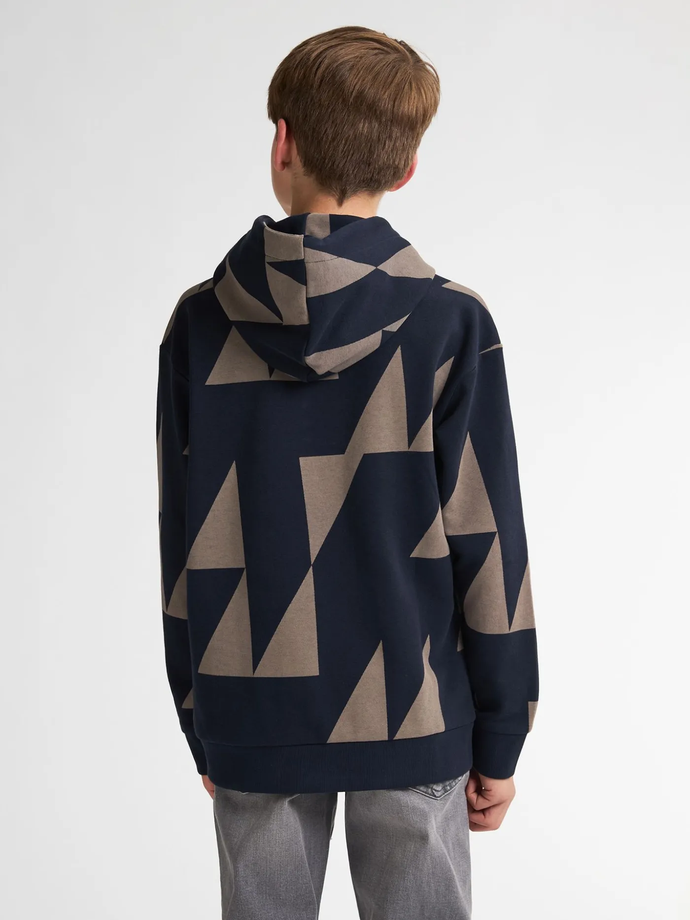 Boys Sweater Hooded AOP