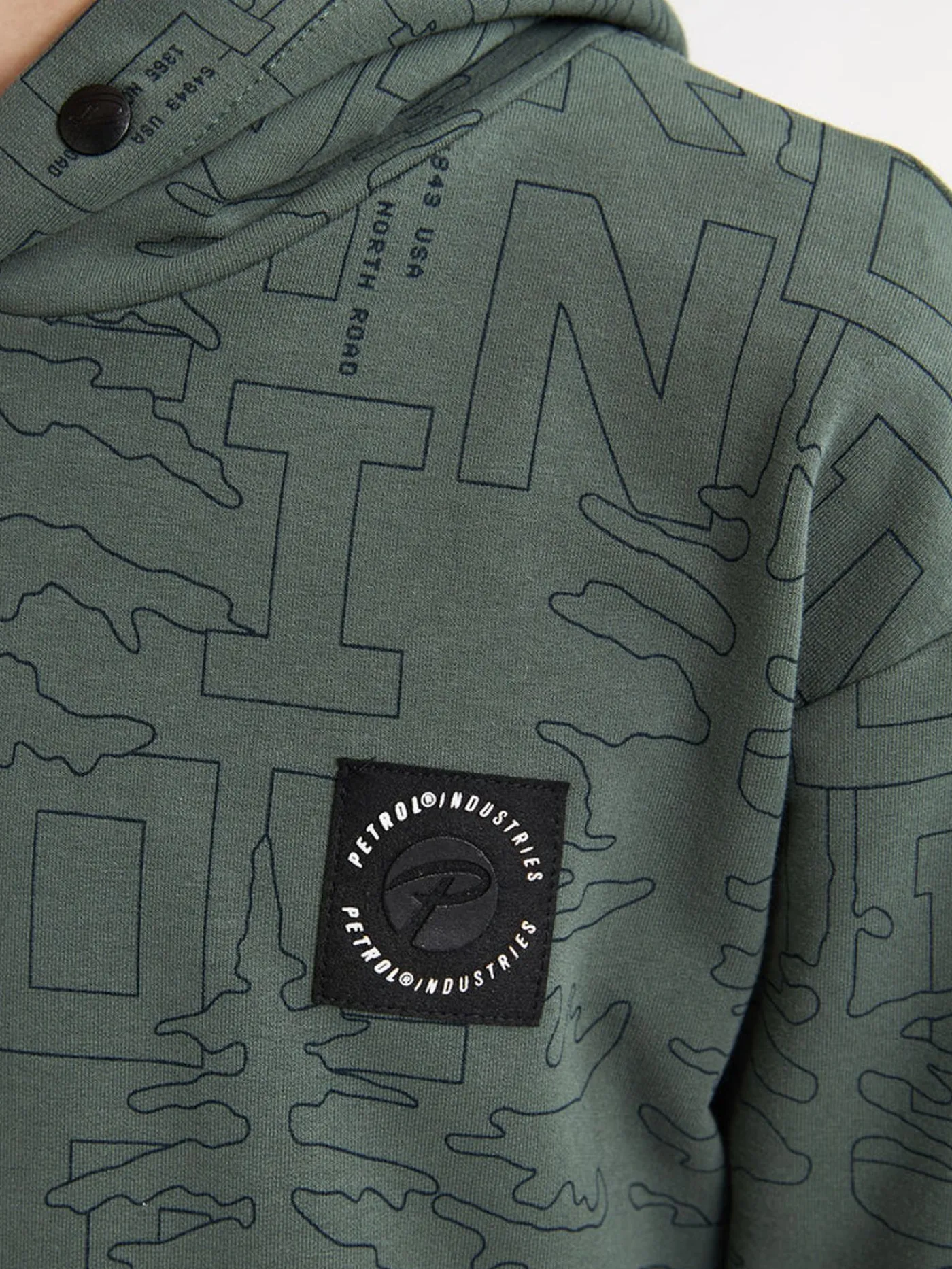 Boys Sweater Hooded AOP