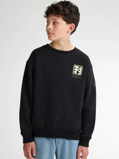 Boys Sweater Round Neck Print