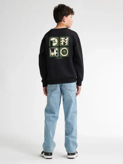 Boys Sweater Round Neck Print