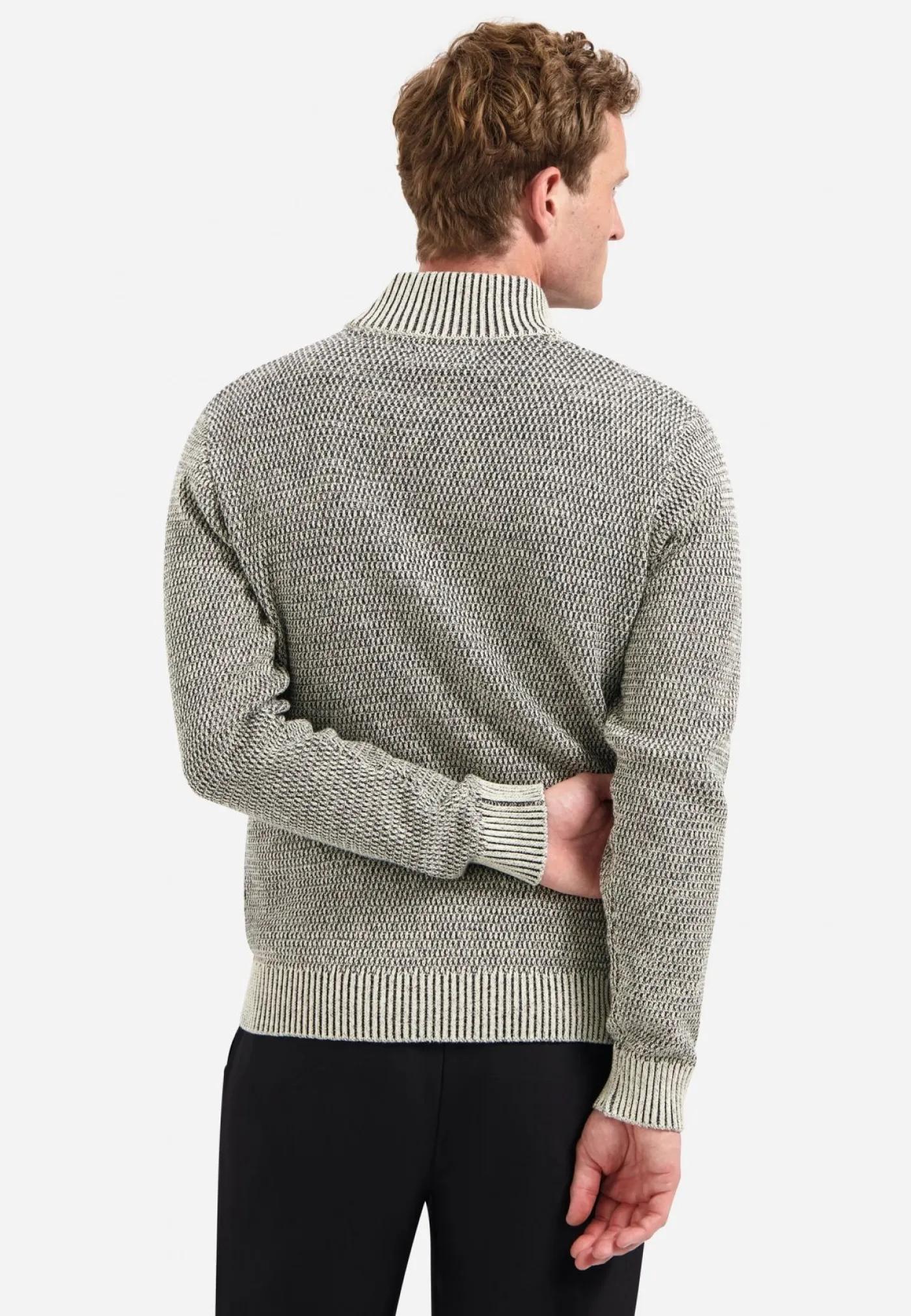 Cardigan 2 Coloured Melange