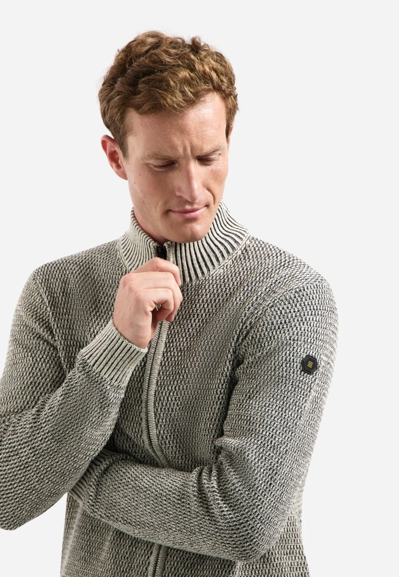 Cardigan 2 Coloured Melange