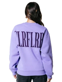 CR Big Logo Dropped Shoulder Sweat