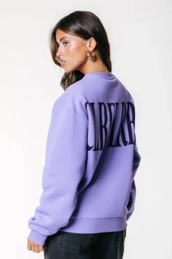 CR Big Logo Dropped Shoulder Sweat