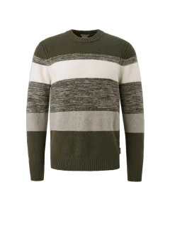 Crewneck regular fit cotton blend