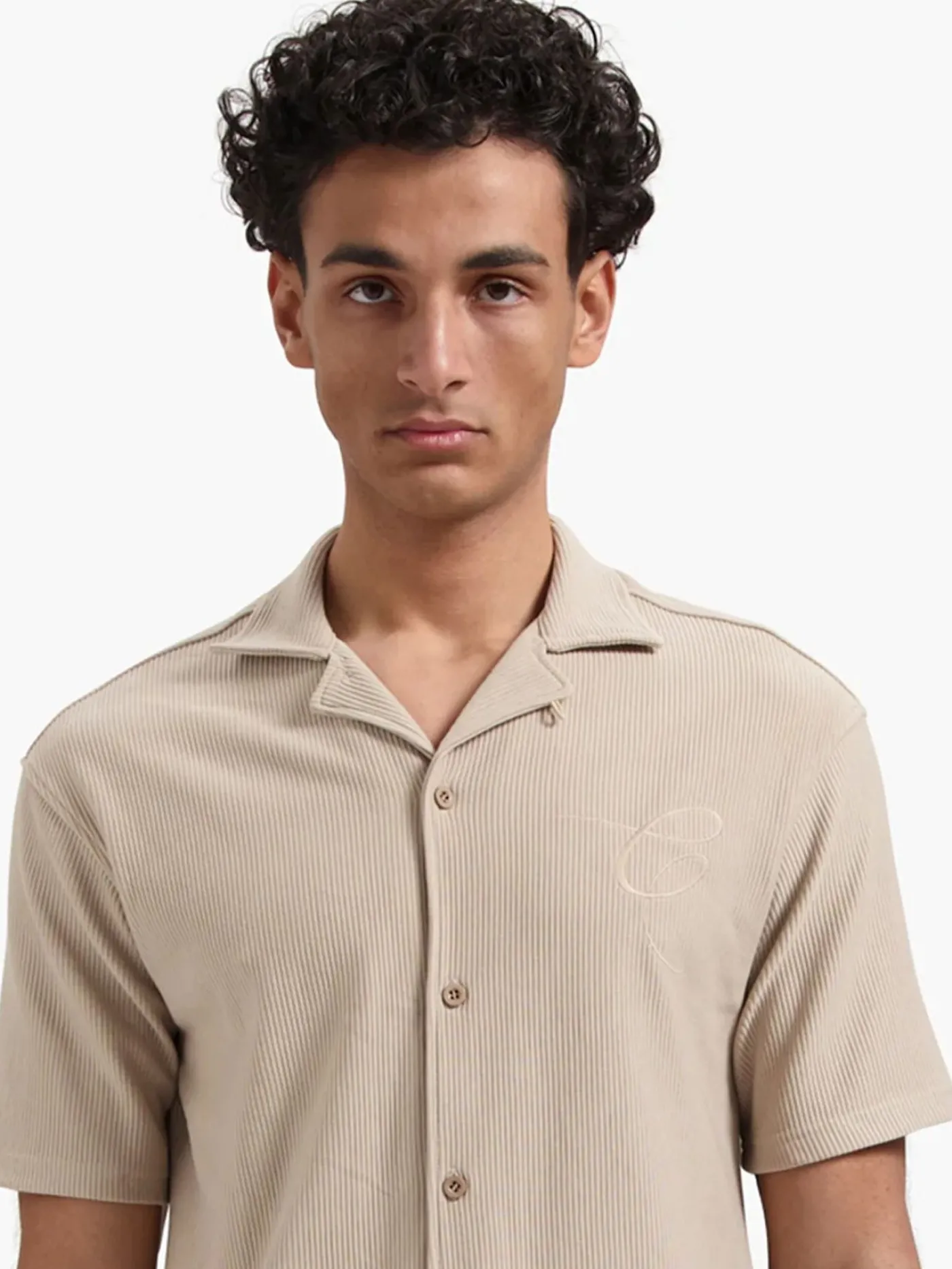 Croyez ribbed shirt
