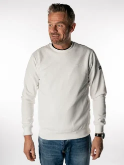 DB-12 pique crewneck